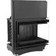Fireplace insert ZUZIA 16 right BS DECO