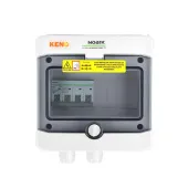 AC connection box with 16A 3-F 4P circuit breaker