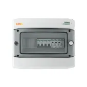 Connection box with surge arrester AC T1 / T2, 6A 3-F 4P