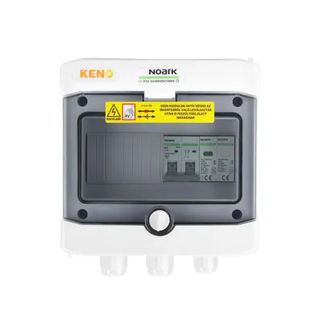 Rozdzielnica przyłączeniowa z ogranicznikiem przepięć AC typu T1/T2, 10A 1-F 2P