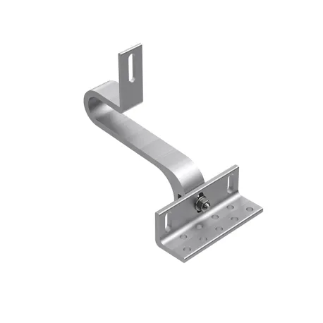 Aluminium roof hook with single adjustment
