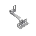 Aluminium roof hook with single adjustment