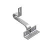 Aluminium roof hook with single adjustment