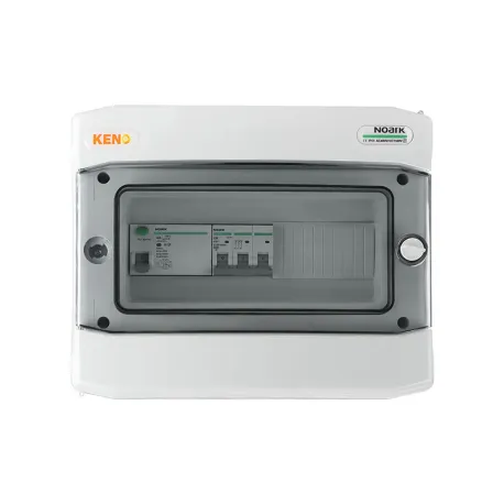 Heat pump connection box with switch C20A 3-F, RCD type A 40A / 30mA