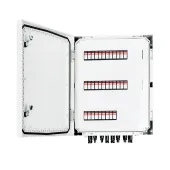 DC-Anschlusskasten IP 66 mit 1000V Überspannungsableiter Typ 1 + 2, 11x PV-String, 11x MPPT