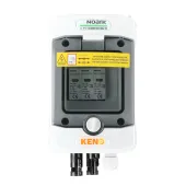 DC connection box with DC Noark 1000V type 1 + 2 surge arrester, 1x PV string, 1x MPPT