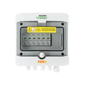 DC connection box with DC Noark 1000V type 1 + 2 surge arrester, 2x PV string, 2x MPPT (Gland)