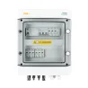DC + AC Anschlusskasten mit Überspannungsbegrenzer Noark 1000V Typ 1 + 2, 2 x PV String, 2 x MPPT / Begrenzer AC Noark Typ 1 +