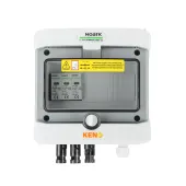 DC connection box with DC Noark 1000V type 1 + 2 surge arrester, 2x PV string, 1x MPPT