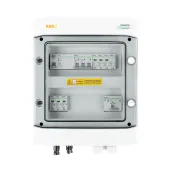 DC + AC připojovací krabice s přepěťovou ochranou Noark 1000V typ 1 + 2, 1 x PV string, 1 x MPPT / AC limit Noark typ 1 + 2, 16