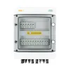 DC connection box with DC Noark 1000V type 1 + 2 surge arrester, 6x PV string, 6x MPPT
