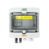 DC + AC propojovací krabice s přepěťovou ochranou Noark 1000V typ 1 + 2, 1 x PV string, 1 x MPPT // 20A, 1-F