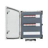 DC connection box IP 66 with 1000V type 2 surge arrester, 8x PV string, 8x MPPT