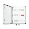 DC + AC IP 66 připojovací krabice s omezovačem přepětí Noark 1000V typ 1 + 2, 4 x PV string, 4 x MPPT / omezená AC Noark typ 1