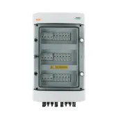 DC connection box with DC Noark 1000V type 1 + 2 surge arrester, 6x PV string, 6x MPPT, 12x protection trans. 20A