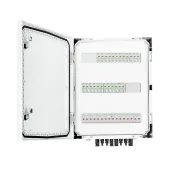 DC IP 66 connection box with surge arrester Noark 1000V type 1 + 2, 8x PV string, 8x MPPT, 16x protection therefore 20A