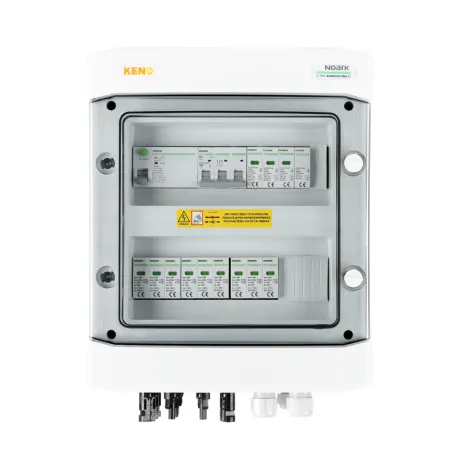 Rozdzielnica przyłączeniowa DC+AC z ogranicznikiem przepięć Noark 1000V typu 1+2, 3x łańcuch PV, 3x MPPT / ogr. AC Noark typ