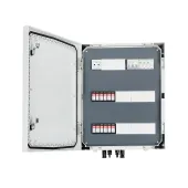 DC + AC propojovací box IP 66 s 1000V typ 1 + 2 svodič přepětí, 4 x PV string, 4 x MPPT / omezená AC typ 1 + 2, 63A 3-F +