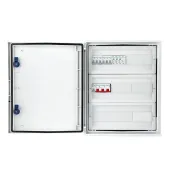 Inverter connection box IP66 with AC surge arrester type 1 + 2, 2x 50A 3-F, 100A 3-F, trig. increase.