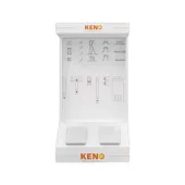 Demonstration stand with construction elements SAMPLE