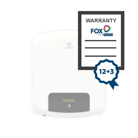 Warranty 12+3 years for F3600