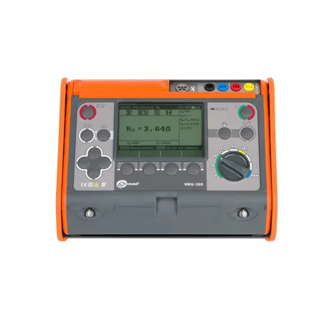 Earth resistance and soil resistivity meter MRU-200