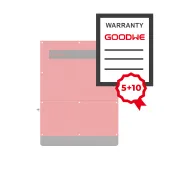 Warranty extension 5+10 years for the GW80K-MT inverter