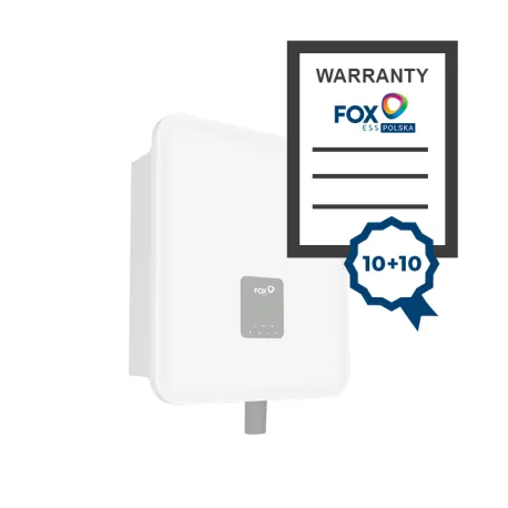 Warranty extension 10+10 year for the H3-12.0-E inverter