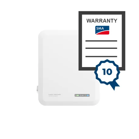Warranty extension to 10 years for the Sunny Tripower 6 Smart Energy inverter