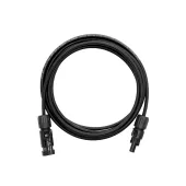 Przedłużka z złączami MC4 - kabel solarny PROSAT 4mm2 / czarny / 2m