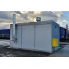 Freistehender Containerkesselhaus für Gas 800 kW