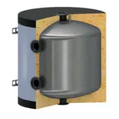 Accumulation tank without coils KHT HPTH-3-B-WP-PU 100 hanging