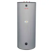 Stainless steel hot water tank W2W with 2 coils