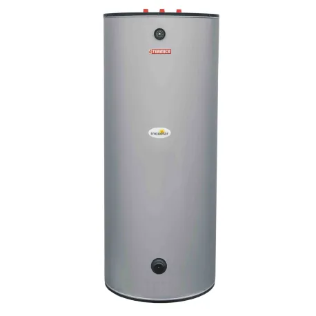 Stainless steel hot water tank W2W with 2 coils