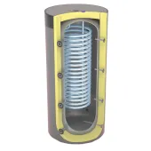 Pufferspeicher mit 1 SPIRO schleife LEMET