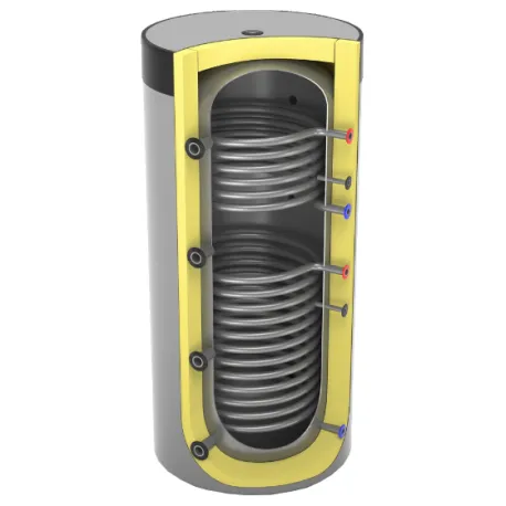 Zbiornik akumulacyjny z 2 wężownicami LEMET