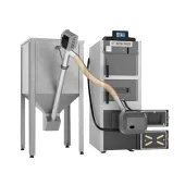 Kocioł na pellet i drewno Metal-Fach SEMAX BASIC DUO