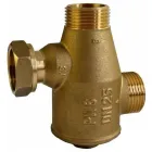 3-way thermic valve 25mm (1 inch) REGULUS TSV3BMF with 1" FU union nut and with an external thread