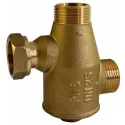 3-way thermic valve 25mm (1 inch) REGULUS TSV3BMF with 1" FU union nut and with an external thread