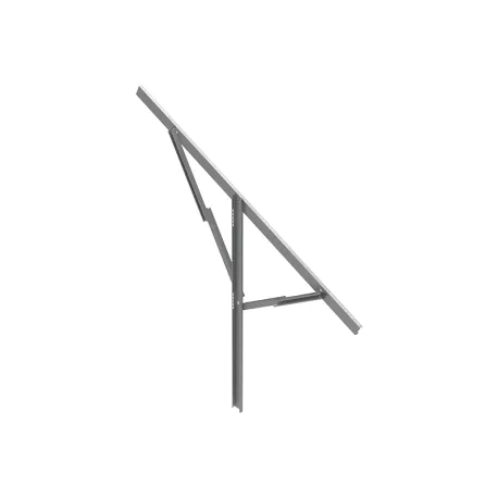 Zweiarmige Hauptstütze mit ZM-Beschichtung (ohne Schrauben). Geeignet für die Installation von Modulen in einer vertikalen