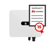 Warranty extension to 15 years for Sun2000-25K-MB0