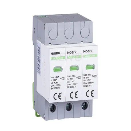 SPD Ex9UEP 1000 V DC surge arrester, type II, 3 modules wide