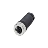 Connector M12 8 PIN malefemale Soluzione Solare