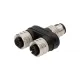 Connector M12 three-way Soluzione Solare