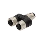 Connector M12 three-way Soluzione Solare
