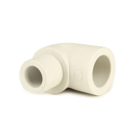 PP koleno 90st vsuvka 32mm Taur stříbrná