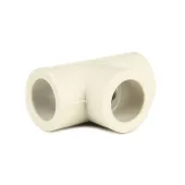 T-trubka PP 25mm Taur stříbrná