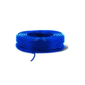 Přívodní kabel s dvojitou izolací modrý