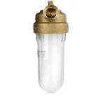Filtr wody 3/4" do pralki i zmywarki OTTONE – mosiężny z polifosforanem
