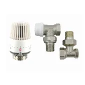 Zestaw termostatyczny grzejnika GOSHE 1/2 KATOWY T-03